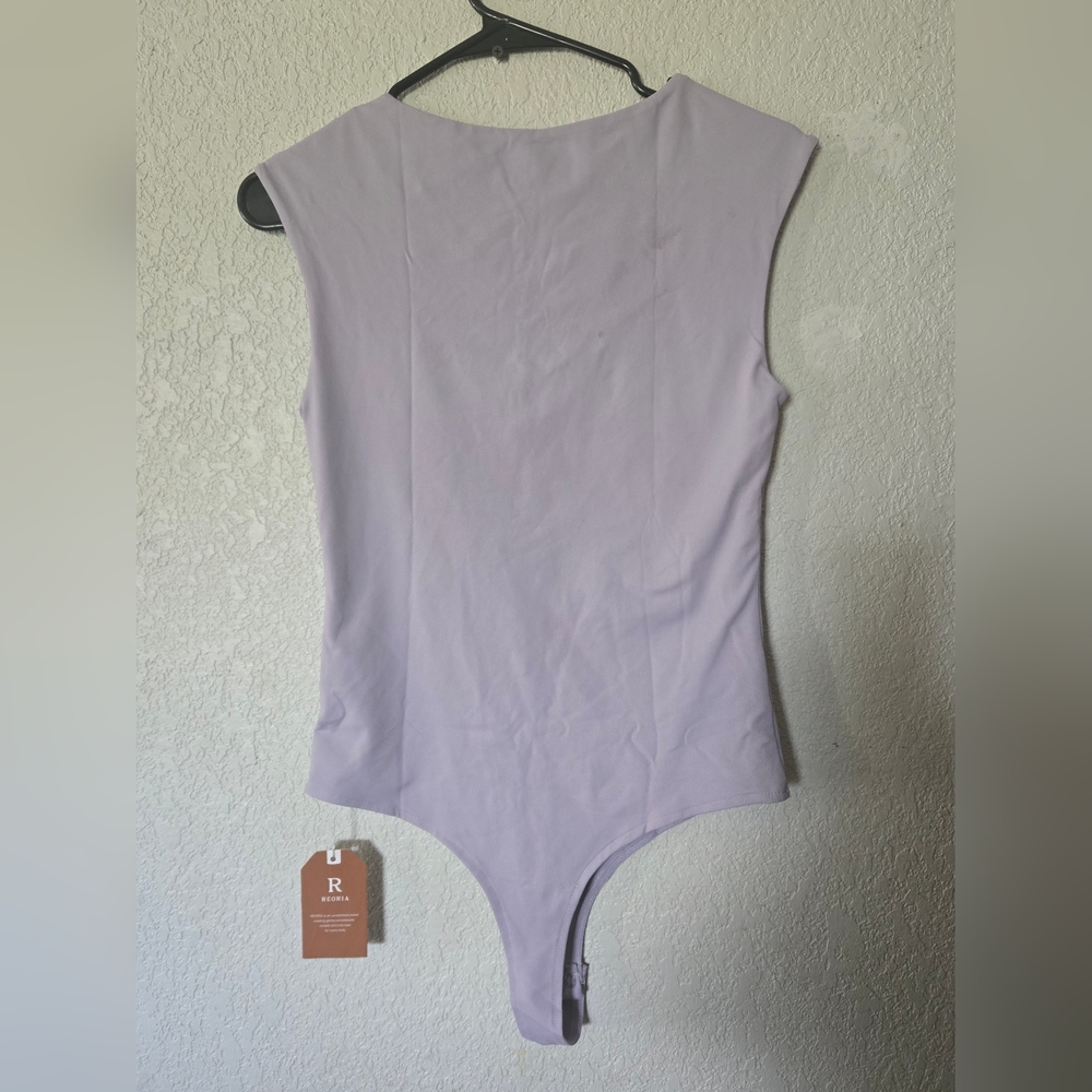REORIA Butsmooth®Sleeveless Bodysuit Double Lined MED - Picture 4 of 4